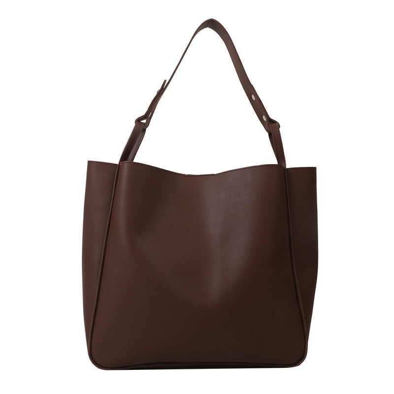 Wholesale High-capacity Winter PU Single Shoulder Underarm Tote Bag